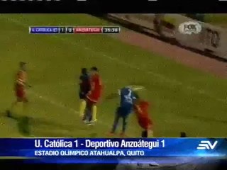 U. Católica y D. Anzoátegui igualan 1-1 en duelo de ida por la Sudamericana