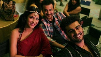 Shruti Haasan Shakes A Leg With Arjun Kapoor In Tevar