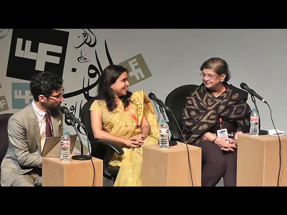 LLF 2014- It's Raining Litfests! - Libby Owen-Edmunds, Maina Bhagat, Namita Gokhale, Sadaf Saaz, Ulrich Schreiber with Rafil Kroll-Zaidi