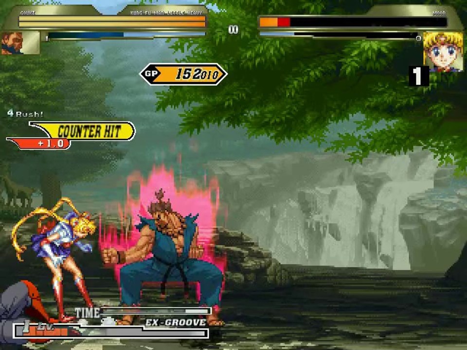 豪鬼がセーラームーンをボコるMUGENリョナ動画 Ryona MUGEN sailor moon_1