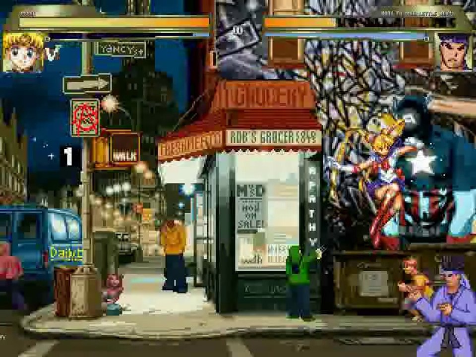 セーラームーンにしばかれるMUGEN逆リョナ動画 Reverse Ryona Movie sailor moon_1