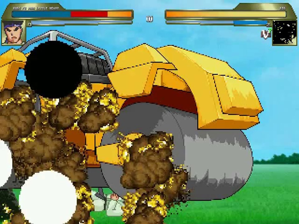 鏡音リンにしばかれるMUGEN逆リョナ動画 Reverse Ryona Movie kagam...