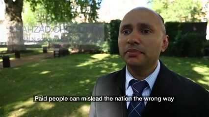 Social media fuels Pakistan protest - #BBCTrending