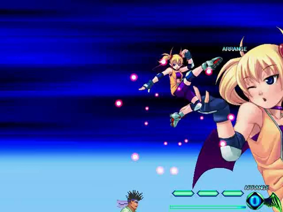 リリカ・フェルフネロフにしばかれるMUGEN逆リョナ動画 Reverse Ryona Movie アルカナハート Lilica_Felchenerow ARCANA heart_1