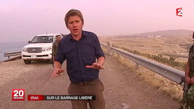 Irak : sur le barrage libéré de Mossoul avec les combattants kurdes