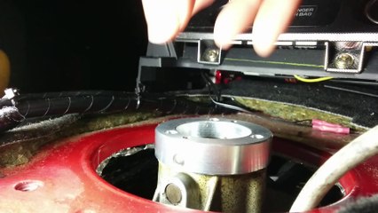 NEW MRSS riser and bushing not bolted down vertical movement NOTE that riser only pushes down the bushing a tiny bit VID_20140819_215022