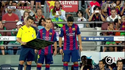 Barcelona - Leon Highlights HD 18.08.2014