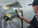 sonotoxemay - quy trình kỹ thuật chuẩn sơn kansai bước 9: Xử lý sillcon