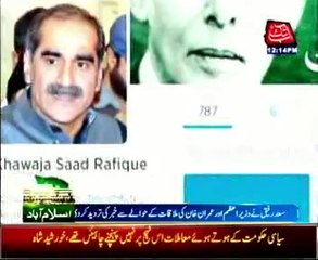 Saad Rafique denies statement on PM-Imran meeting