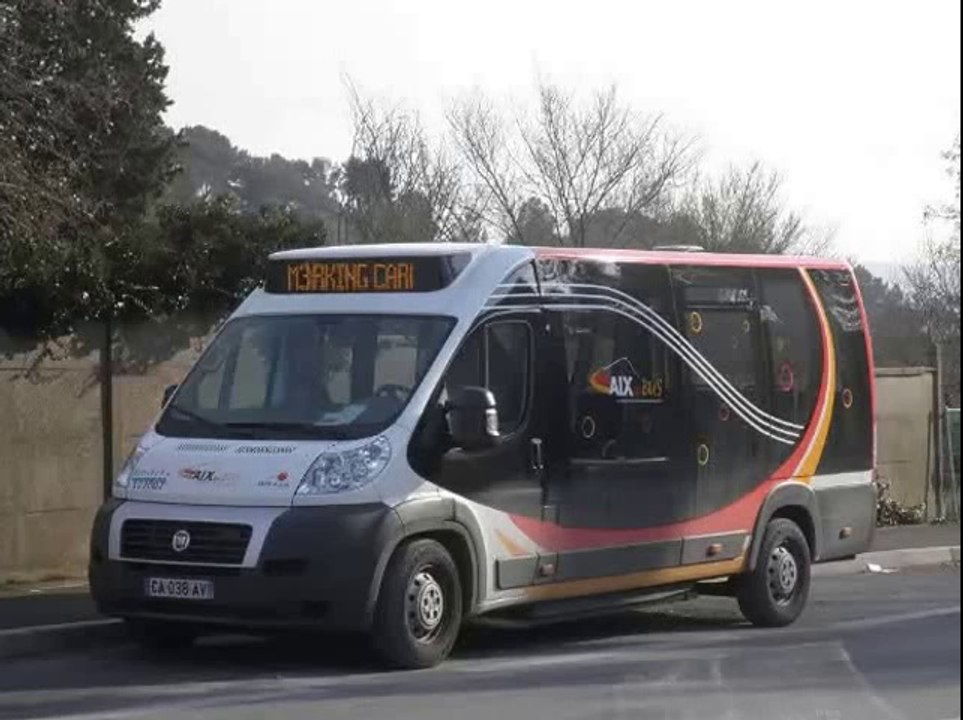 [Sound] Bus Fiat Ducato Dietrich City 21 n°122015 du réseau Aix en Bus sur la ligne 14