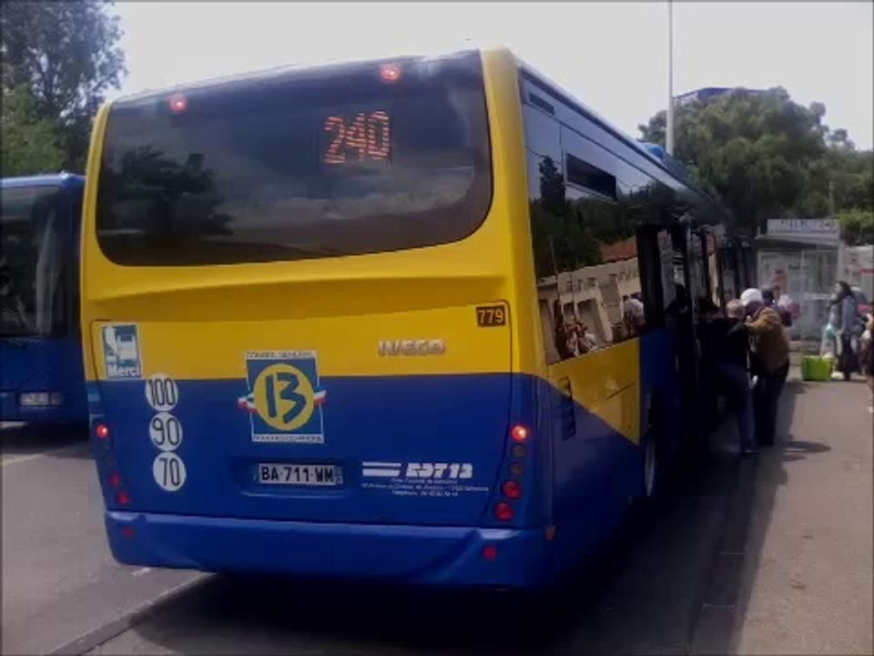 [Sound] Bus Irisbus Iveco Crossway LE n°779 du réseau Cartreize ( CG 13 ) sur la ligne 240 - YouTube2