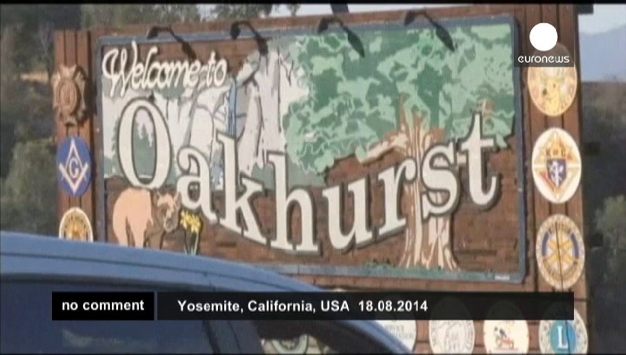 Raging wildfire threatens California