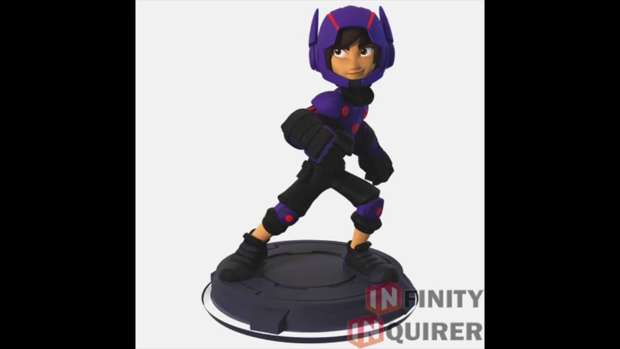 Hiro and Baymax Disney Infinity figures!