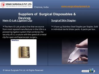 Surgical Disposables Suppliers in Chennai