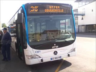 [Sound] Bus Mercedes-Benz Citaro Facelift n°1301 de la RTM - Marseille sur la ligne 35