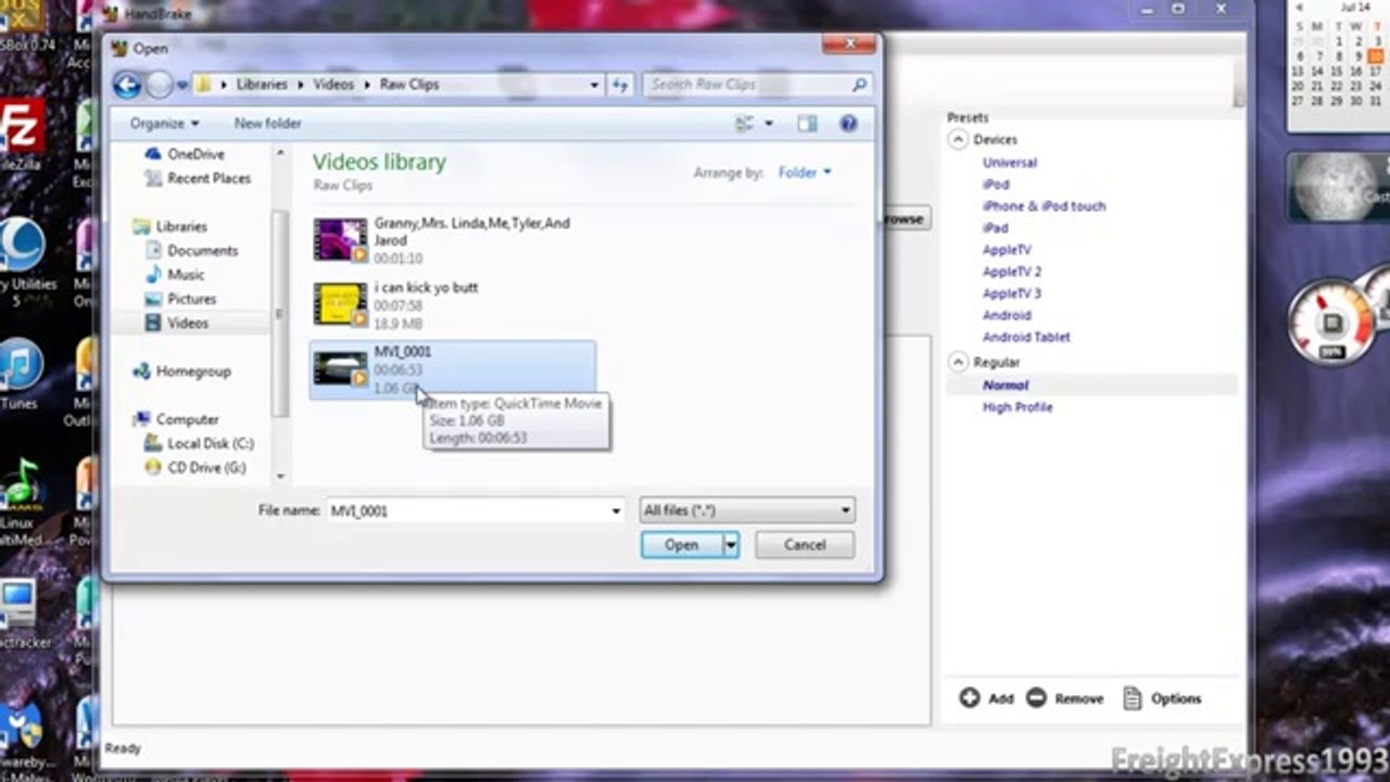 Large Video to A Small File