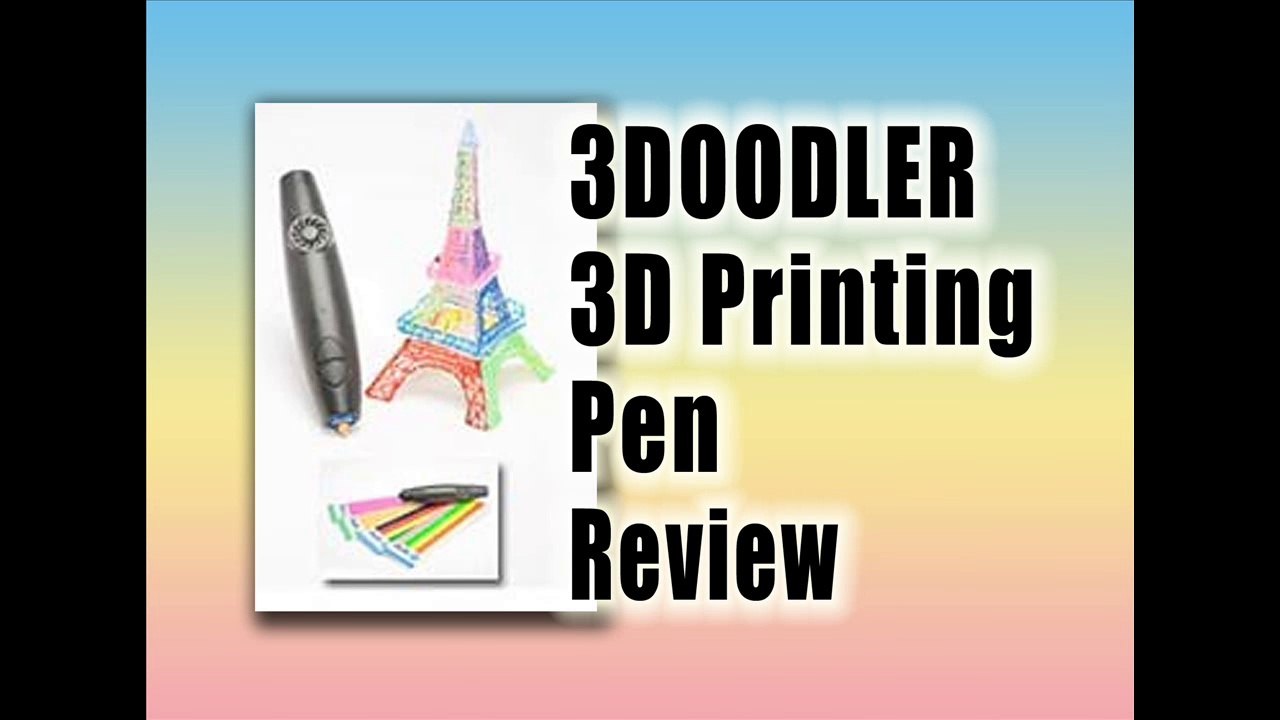 3Doodler 3D Printing Pen Review - Best Toys For Kids 2014-2015