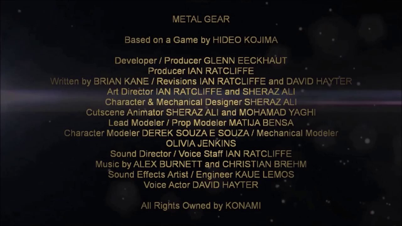 Metal Gear - Presentation Trailer