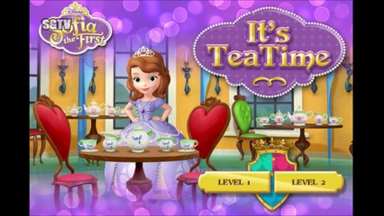 Sofia The First Once Upon a Princess - Tea Time Movie Game   Sofia The First Disney Channel Games