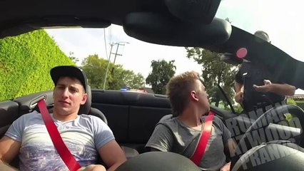 Caméra cachée : ils simulent une course underground, et se font pincer par les flics !