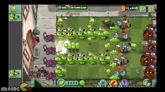 Plants Vs Zombies 2 Dark Ages Spring Bean August 20 Piñata Party Mission Impossible