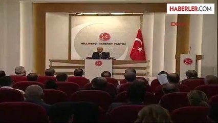 Devlet Bahçeli Ankara'da Basın Toplantısı Düzenledi 2