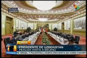 China y Uzbekistán acuerdan expandir cooperación económica y comercial