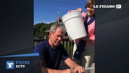 George W. Bush relève le défi de l'"Ice Bucket Challenge" !