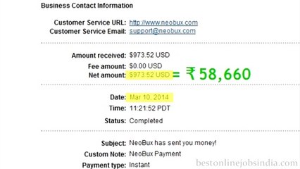 Earn Money Online From Home Payment Proofs