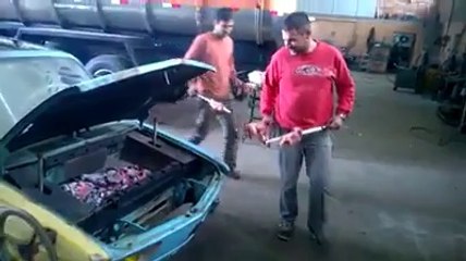 Churras na brasa
