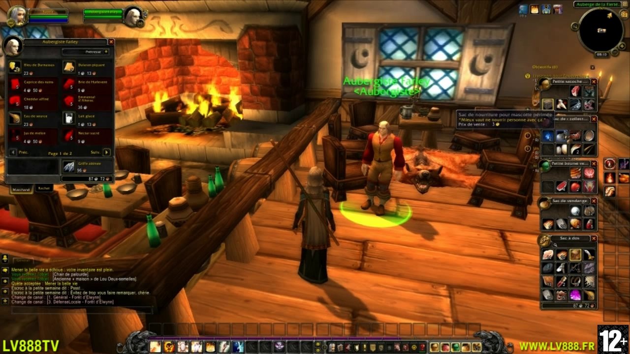 Les Chroniques d'une prêtresse dans WOW - Ep n°5 - A la découverte des Marches de l'Ouest - LV888 TV