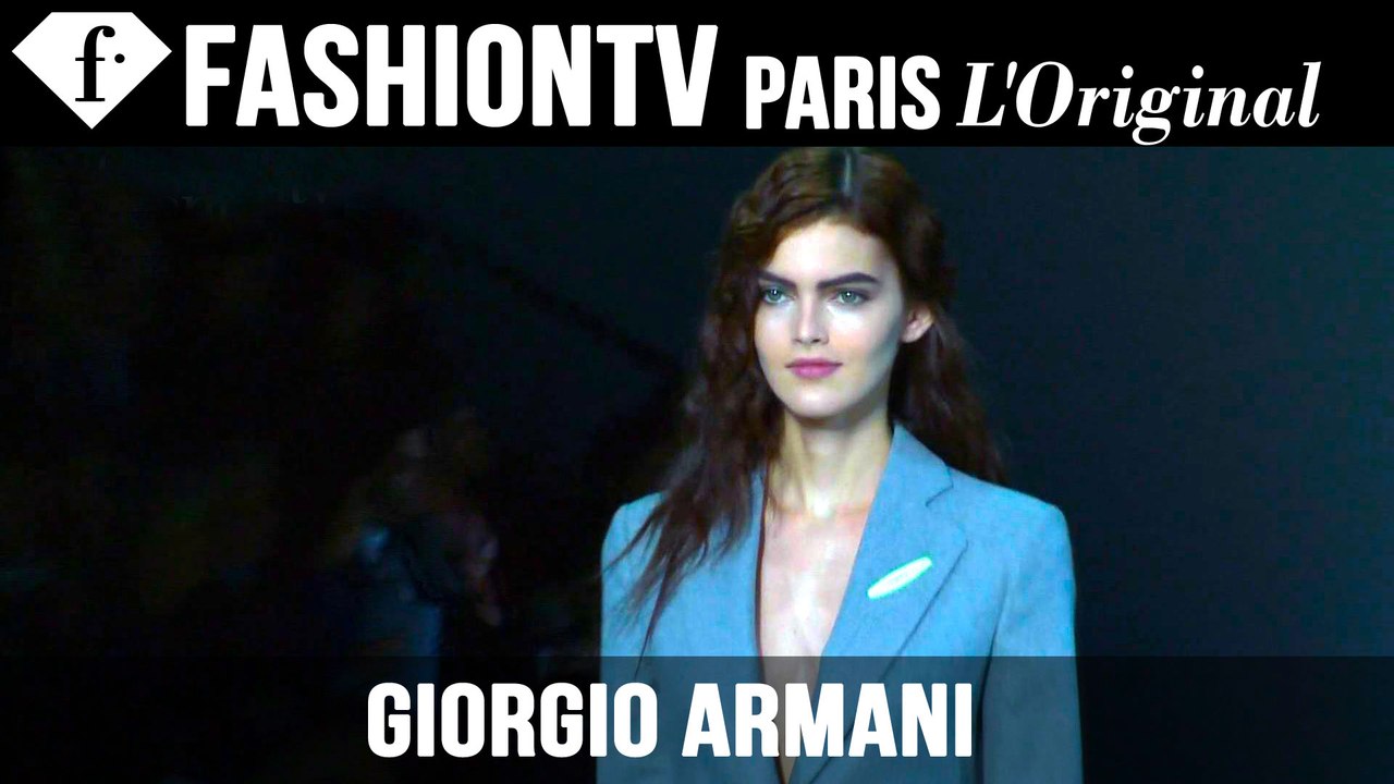 Giorgio Armani Fall/Winter 2014-15 EXCLUSIVE | Milan Fashion Week | FashionTV