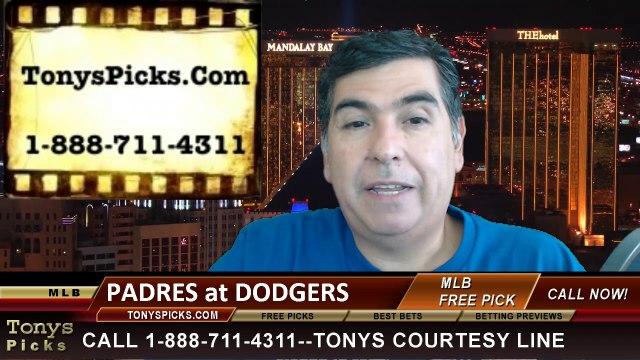 MLB Pick LA Dodgers vs. San Diego Padres Odds Prediction Preview 8-20-2014