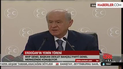 Bahçeli: Erdoğan'la Aynı Gün ve Aynı Saatte Miting Yapacağız