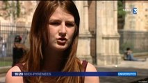 19/20 France 3 Midi-Pyrénées, Marion Pressé de l'UNEF Toulouse au sujet de la hausse du coût de la vie étudiante à la rentrée