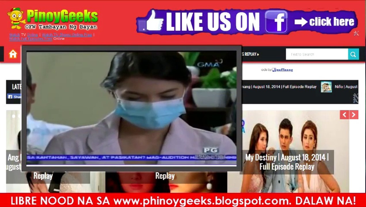 My Destiny August 20, 2014 Full Episode - Part 1