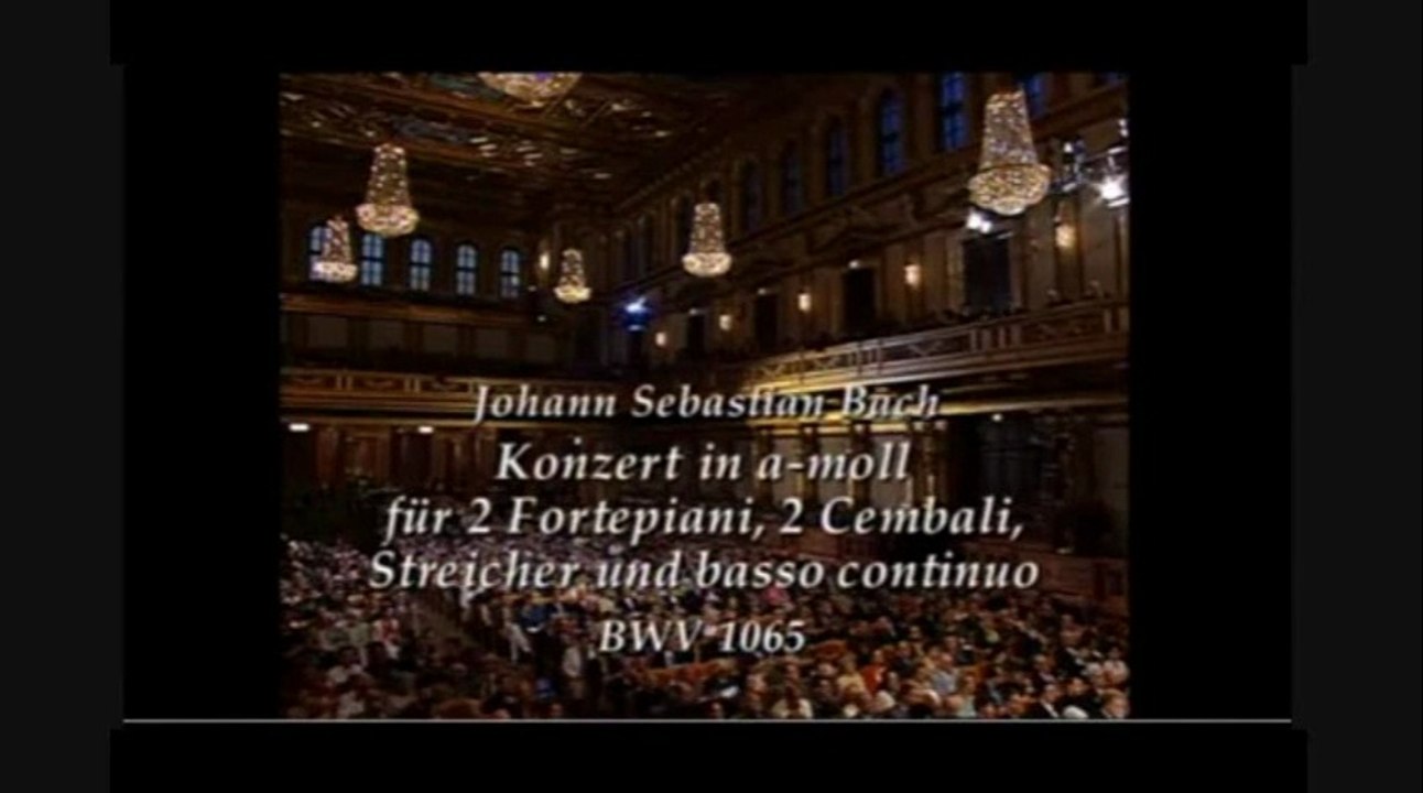 BACH CONCERTO BWV 1065 LABECQUE SISTERS & IL GIARDINO ARMONICO GIOVANI ANTONINI dir. LIVE