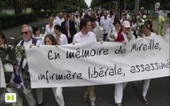 Marche silencieuse en mémoire de Mireille Schmitt