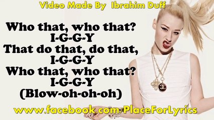 Iggy Azalea Fancy (Lyrics On Screen) HD