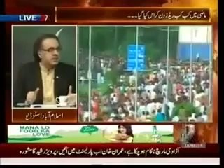 Shahid Masood Showing How Many Times Red Zone Have Been Crossed