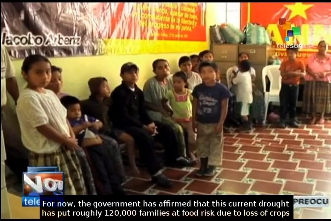 Drought alert in southeastern Guatemala