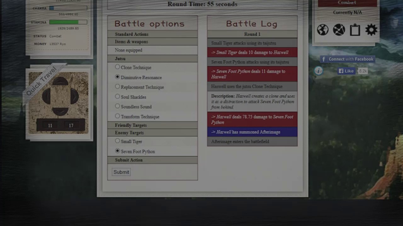 TheNinja-RPG - MMORPG Game