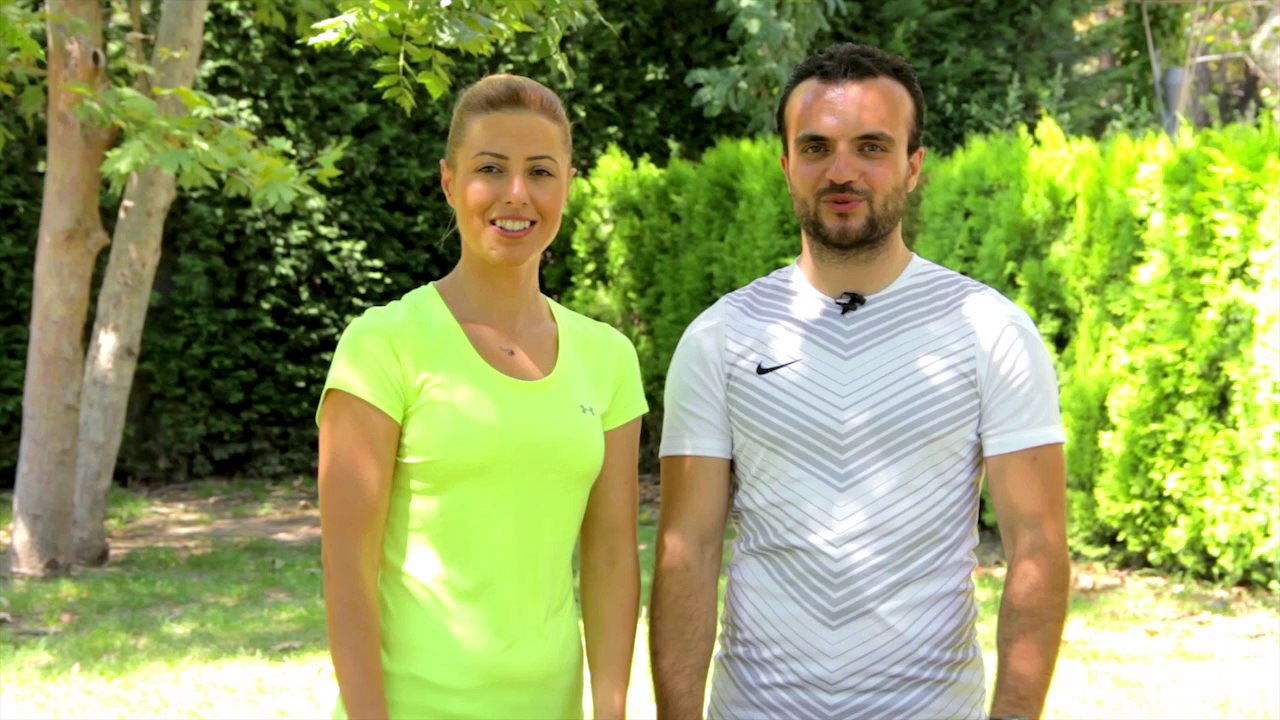 Bacak ve Ön Kol Kaslarını Kuvvetlendirmek için 'Static Lunge and Dumbell Biceps Curl' - Her Yerde Spor