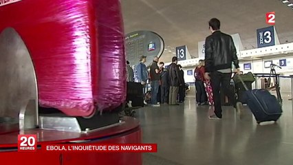 Ebola : des employés d'Air France veulent la suspension des vols vers les pays touchés