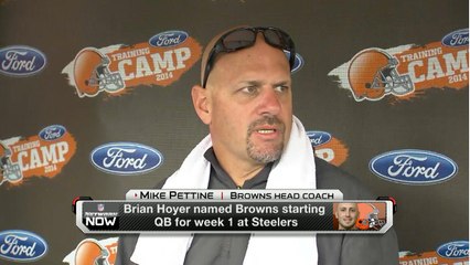 Pettine on starting Brian Hoyer