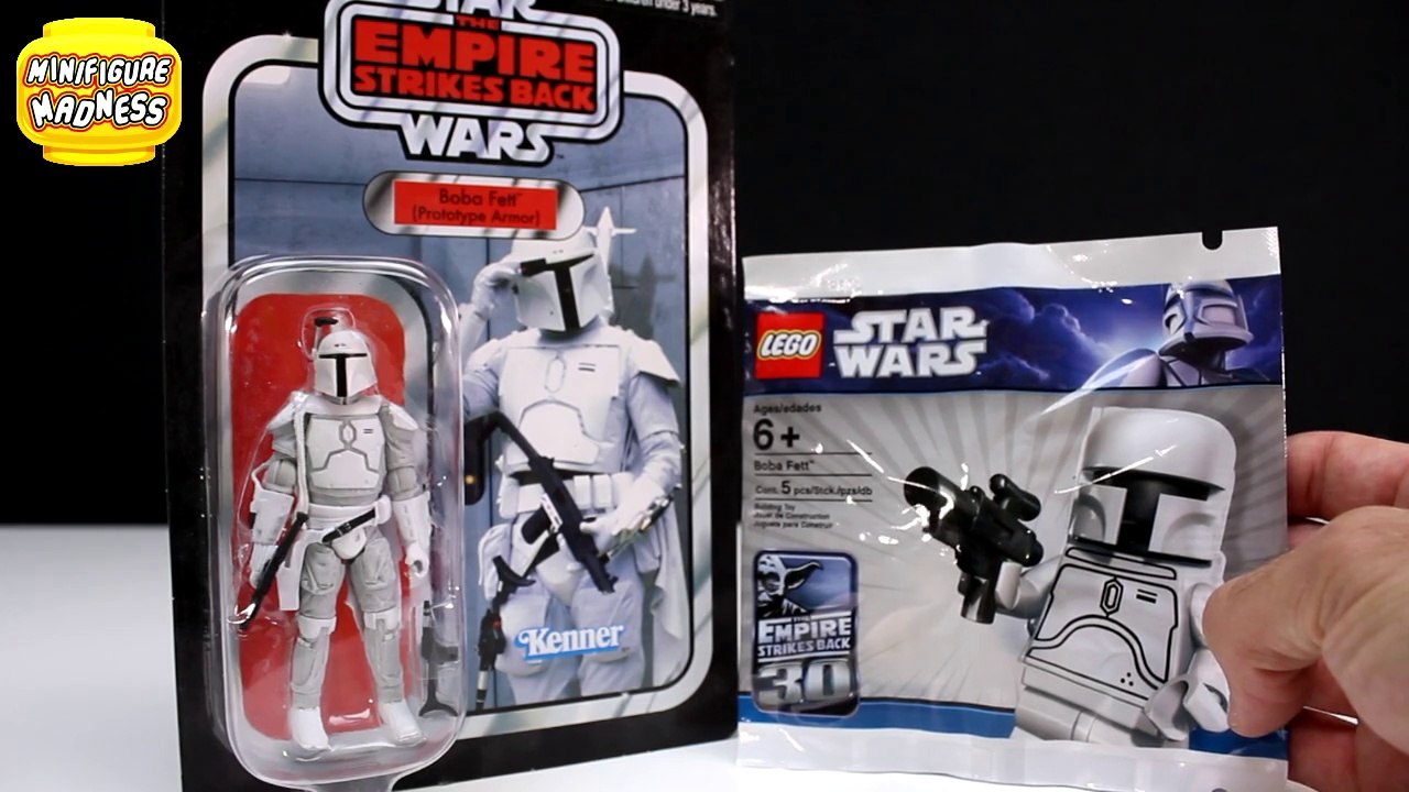 LEGO White Armor Prototype Boba Fett Minifigure