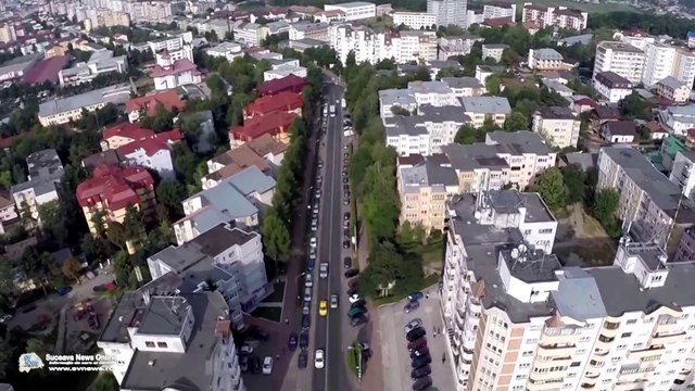 Cartierul Mărășești, Suceava (filmare aeriană)