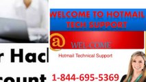 Hotmail Support Number|1-844-695-5369|Contact Number