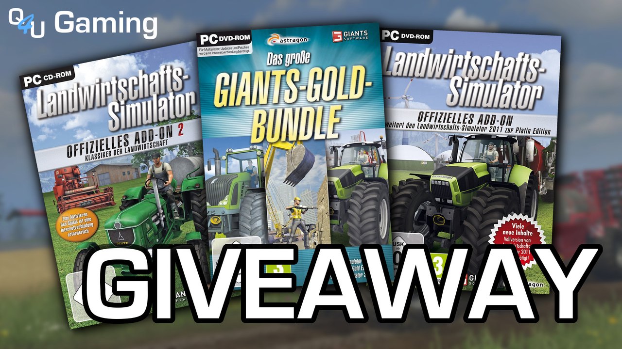 Landwirtschafts-Simulator + Addons Giveaway Gewinnspiel | QSO4YOU Gaming