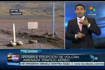 Evacúan a turistas en Islandia por peligro de erupción de volcán